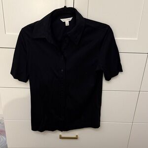 Never worn Banana Republic polo blouse